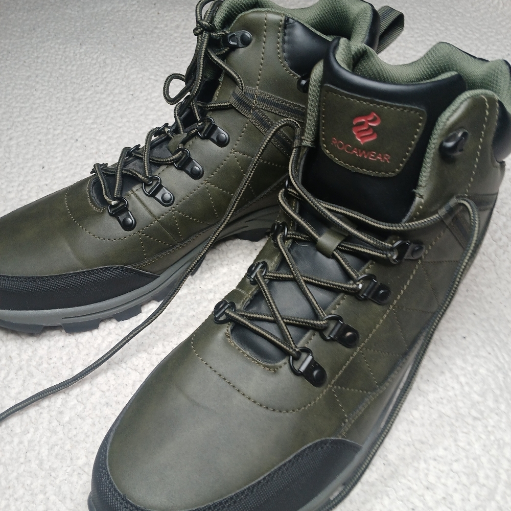 Rocawear Olive Green Streetwear Boots 13